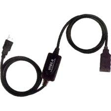 Unirise USB Data Transfer Cable - 15 ft USB Data Transfer Cable - First End: USB 2.0 Type A - Male