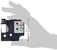 DYMO D1 Labels 1/2-Inch x 23-Foot Roll Black Print on White Self-Adhesive For LabelManager Label Makers 1 Pack