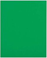 Office Depot® Brand 2-Pocket Folders Without Fasteners, Green, Pack of 25