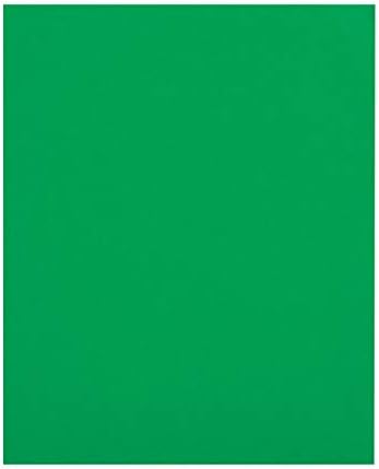 Office Depot® Brand 2-Pocket Folders Without Fasteners, Green, Pack of 25