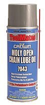 Aervoe Moly Oil Open Chain Lube, 16 oz Aerosol Can - 7043