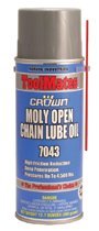Aervoe Moly Oil Open Chain Lube, 16 oz Aerosol Can - 7043