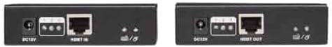 Tripp Lite HDMI HDBaseT KVM Console Extender Over Cat6, 4k HDMI Video Extender, 2 USB Ports, IR, 4K @ 30 Hz