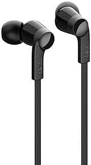 Belkin SOUNDFORM Wired Earbuds with Lightning Connector - Stereo - Black