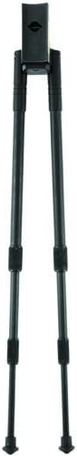 Caldwell Prone and Sitting Bipods with Adjustable Legs and Slim Folding Design for Easy Transport, Rifle Stability