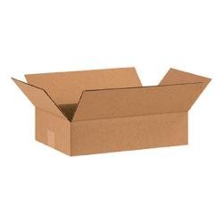 Flat Corrugated Boxes, 15 x 10 x 4 - 25 EACH PER BUNDLE [PRICE is per BUNDLE]
