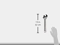 Crescent 12" Adjustable Wrench - Boxed - Mechanical & Plumbing Wrenches - With Larger Knurl & Hex Jaw