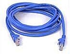 Belkin A3L980-06-BLU-S Cable, Cat6, Utp, RJ45M/M, 6', Blu, Patch, SNAGLESS, 6-Foot, Blue