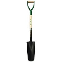 Union Tools Drain & Post Spades - ds14 14" Drain Spade w/Metal u-d top