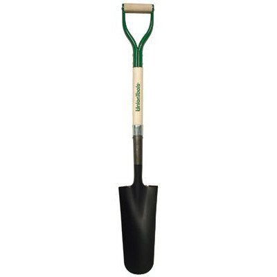 Union Tools Drain & Post Spades - ds14 14" Drain Spade w/Metal u-d top