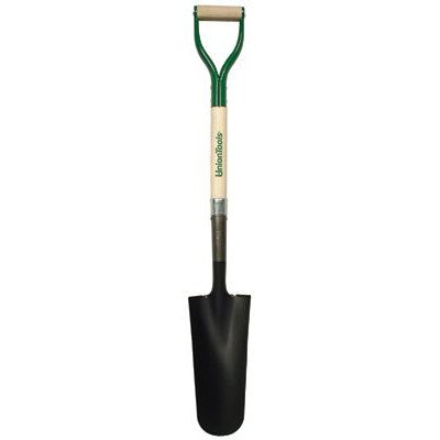 Union Tools Drain & Post Spades - ds14 14" Drain Spade w/Metal u-d top