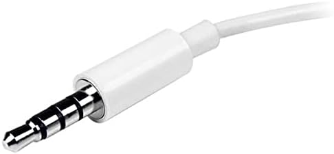 StarTech.com 4 Position Microphone and Headphone Splitter – 3.5 mm – 4 Pin / 4 Pole