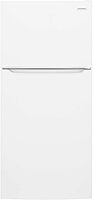 Frigidaire FFTR2045V 30 Inch Wide 20 Cu. Ft. Top Freezer Refrigerator with Crisper Bins and LED Lights - White