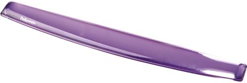 Fellowes Crystals Gel Keyboard Wrist Rest - Purple (91437)