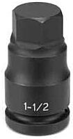 GREY PNEUMATIC 1" Drive Hex Driver Socket