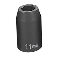 Grey Pneumatic 11mm 1/2-inch Drive Impact Socket