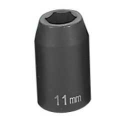 Grey Pneumatic 11mm 1/2-inch Drive Impact Socket