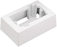 Panduit JB1IW-A 1-Gang Deep Outlet Box, Off White