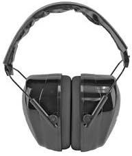 Champion Targets 42820 Passive Earmuffs, 27dB Noise Reduction Rating, Black