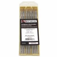 Best Welds 1/16 x 7in 1.5% Lanthanated Tungsten Electrodes - 10/Pack