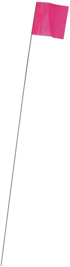 Irwin 100 Piece Florescent Pink Stake Flags