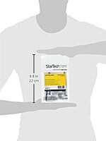 StarTech.com Security Slot Adapter Kit - K-Slot Lock Plate Adapter for Tablet/iPad/Computer/Monitor/Phone/Laptop - T-Bar Compatible - MacBook Pro/Air - Anti-Theft - Slim Design - Silver, TAA