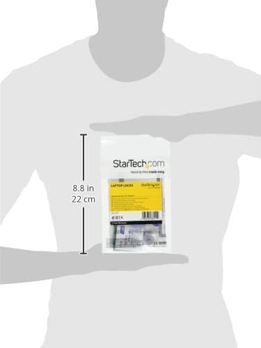 StarTech.com Security Slot Adapter Kit - K-Slot Lock Plate Adapter for Tablet/iPad/Computer/Monitor/Phone/Laptop