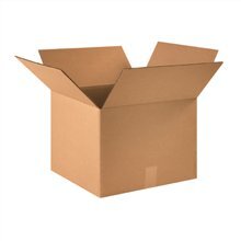 Corrugated Shipping Boxes, 16"L x 16"W x 12"D