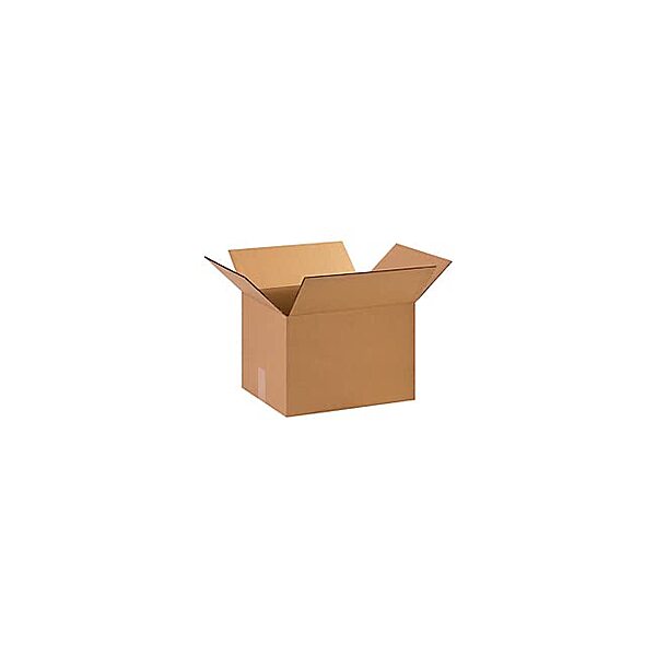 Office Depot Brand Corrugated Cartons, 15in x 12in x 10in, Kraft, Pack Of 25