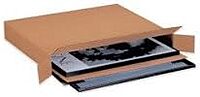 Side Loading Corrugated Boxes, 30 x 5 x 30 in, Kraft – Pack of 10