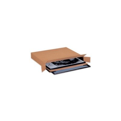 Side Loading Corrugated Boxes, 30 x 5 x 30 in, Kraft – Pack of 10
