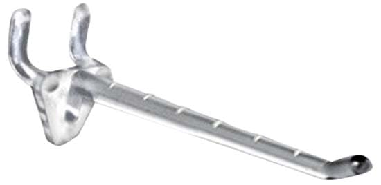 Azar Displays 800074-CLR 800074-CLR4 CLR Glass-Filled Nylon Hook: 0.287" Dia, 50 Piece