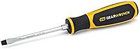 GEARWRENCH 1/4" x 4" Slotted Dual Material Screwdriver - 80013H