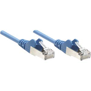 Intellinet Patch Cable, Cat6, Utp, 3', Blue - PVC Cable Jacket for Flexibility and Durability with