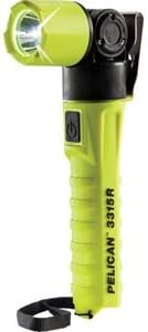Pelican 03315R-0200-245 Li-Ion Led + Right Angle, Yellow
