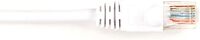 Black Box Network Services 3ft CAT6 White Molded Snagless Patch Cable Value Line