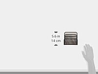 Lorell Mesh Vertical Desktop File Sorter 5.6" x 5.3" Each