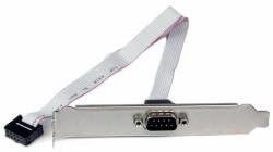 StarTech Motherboard Header Slot Plate - Adds DB9 Serial Port