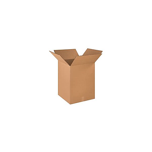 Office Depot® - Packing Boxes - Tall Boxes - 18 x 18 x 24 Corrugated CartoN - 24" x 18" l x 18" w - Kraft - PK of 15