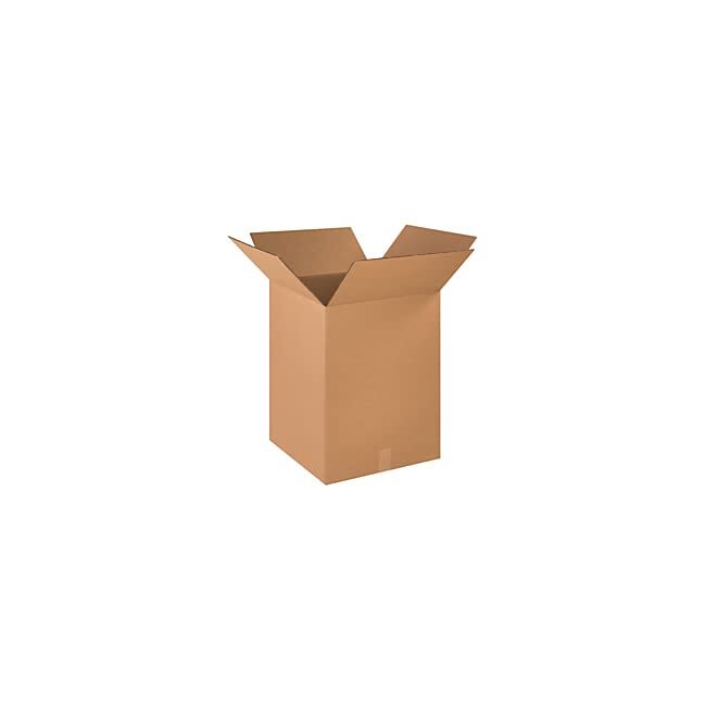 Office Depot® - Packing Boxes - Tall Boxes - 18 x 18 x 24 Corrugated CartoN - 24" x 18" l x 18" w - Kraft - PK of 15