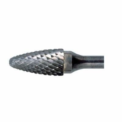 Carbide Bur Double Cut,SF-5,1/2 x 1/4"