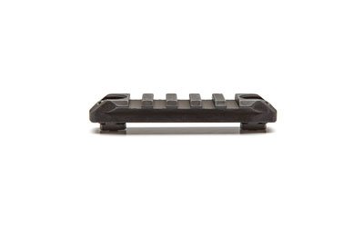 Bravo Company Rail Section Aluminum Picatinny Rail Section, Black, Mlok Compatible, 3"