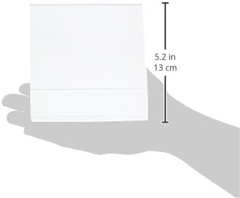 Azar Displays Acrylic L-Shaped Sign Holders, Clear - Pack of 10