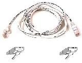 Belkin - Patch cable - RJ-45 (M) to RJ-45 (M) - 15 ft - UTP - CAT 5e - molded - white - for Omniview SMB 1x16, SMB 1x8; OmniView SMB CAT5 KVM Switch