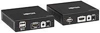 Tripp Lite HDMI HDBaseT KVM Console Extender Over Cat6, 4k HDMI Video Extender, 2 USB Ports, IR, 4K @ 30 Hz, 1080p (B013-HU-4K)