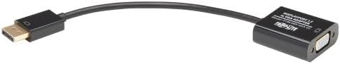Eaton Tripp Lite DisplayPort to VGA Adapter Cable Active Converter, Displayport 1.2, DP to VGA, 6 inches / 15.2 Centimeters