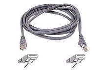 Belkin 7ft CAT6 Ethernet Patch Cable Snagless, RJ45, M/M, Gray - A3L980B07S