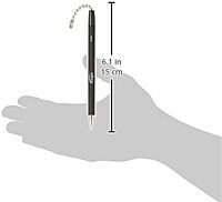 Integra Antimicrobial Replacement Counter Pen - Black - Rubber Barrel - 1 Each