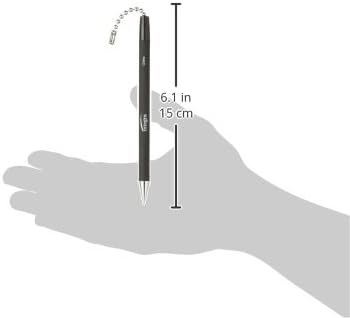 Integra Antimicrobial Replacement Counter Pen - Black - Rubber Barrel - 1 Each