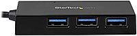 StarTech.com 4-Port USB 3.0 Hub - Powered USB 3.0 Hub - USB-C to 1x USB-C and 3X USB-A Adapter - USB 3.0 (5Gbps) - USB-C Port Expander, TAA (HB30C3A1CFB)
